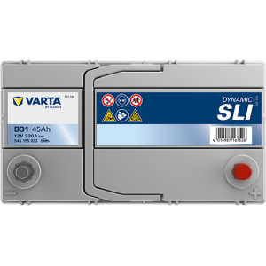 Акумулатор VARTA Dynamic SLI  B31,45Ah,330A,R+