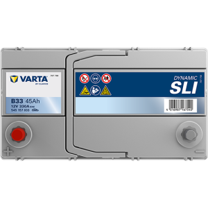 Акумулатор  VARTA Dynamic SLI  B33,45Ah,330A,L+