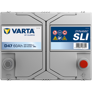Акумулатор VARTA Dynamic SLI D47,60Ah,540A,R+