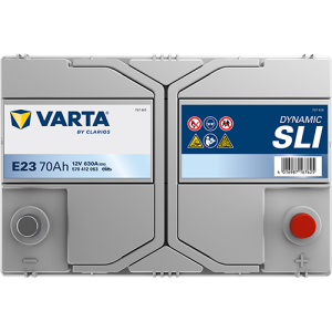 Акумулатор VARTA Dynamic SLI  Е23,70Ah,630A,R+
