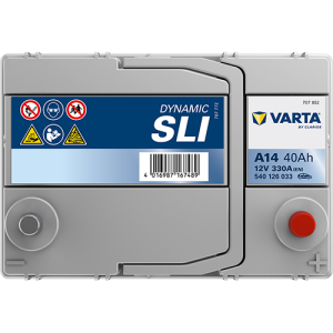 Акумулатор VARTA Dynamic SLI  A14,40Ah,330A,R+