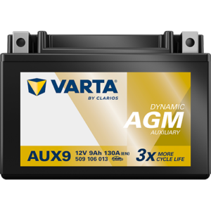 Акумулатор   VARTA DYNAMIC  AUX 9 / YTX9 /,9Ah,130A,L+