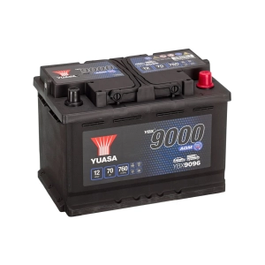 Акумулатор YUASA 9000SERIES YBX9096 70AH,760A,AGM,R+, /EN/