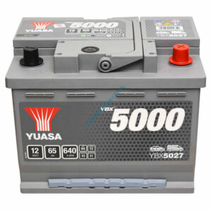 Акумулатор YUASA 5000SERIES YBX 5027,65AH,640A,R+ /EN/